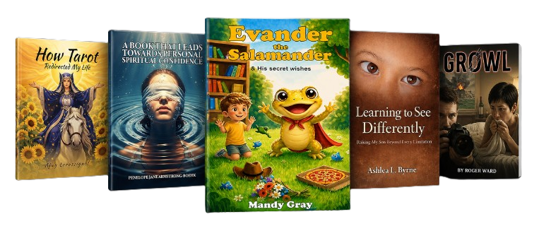 Featured book covers